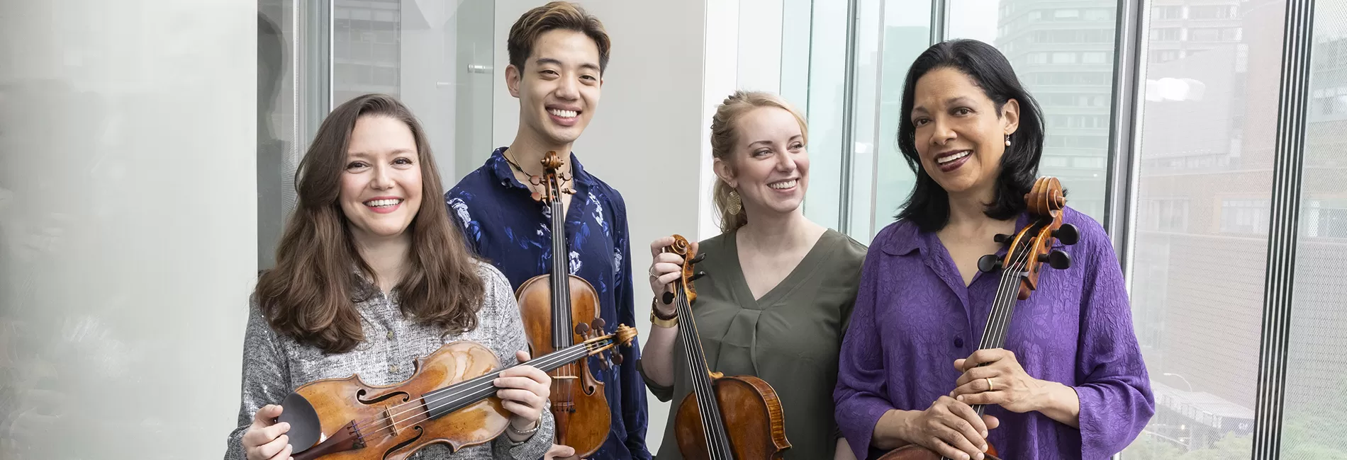 96th SEASON FINALE BENEFIT CONCERT & RECEPTION  - Juilliard String Quartet