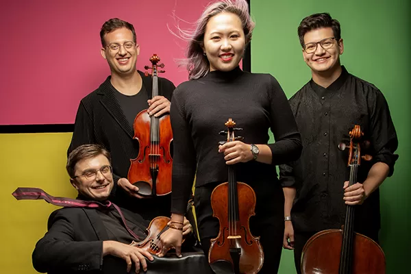 Balourdet Quartet & Misha Dichter, Piano