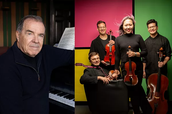 Misha Dichter, Piano & Balourdet Quartet